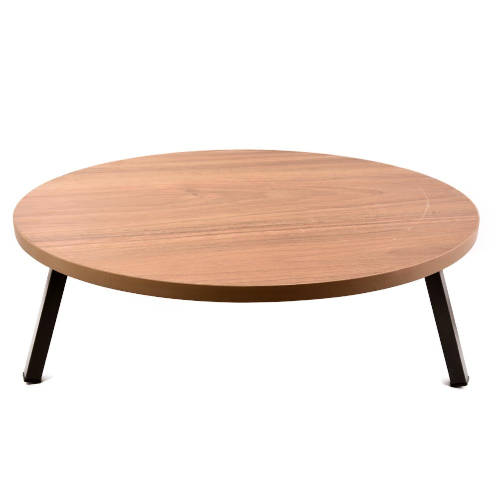 طاولةأرضية دائرية من الخشب قابلة للطي90*22سم