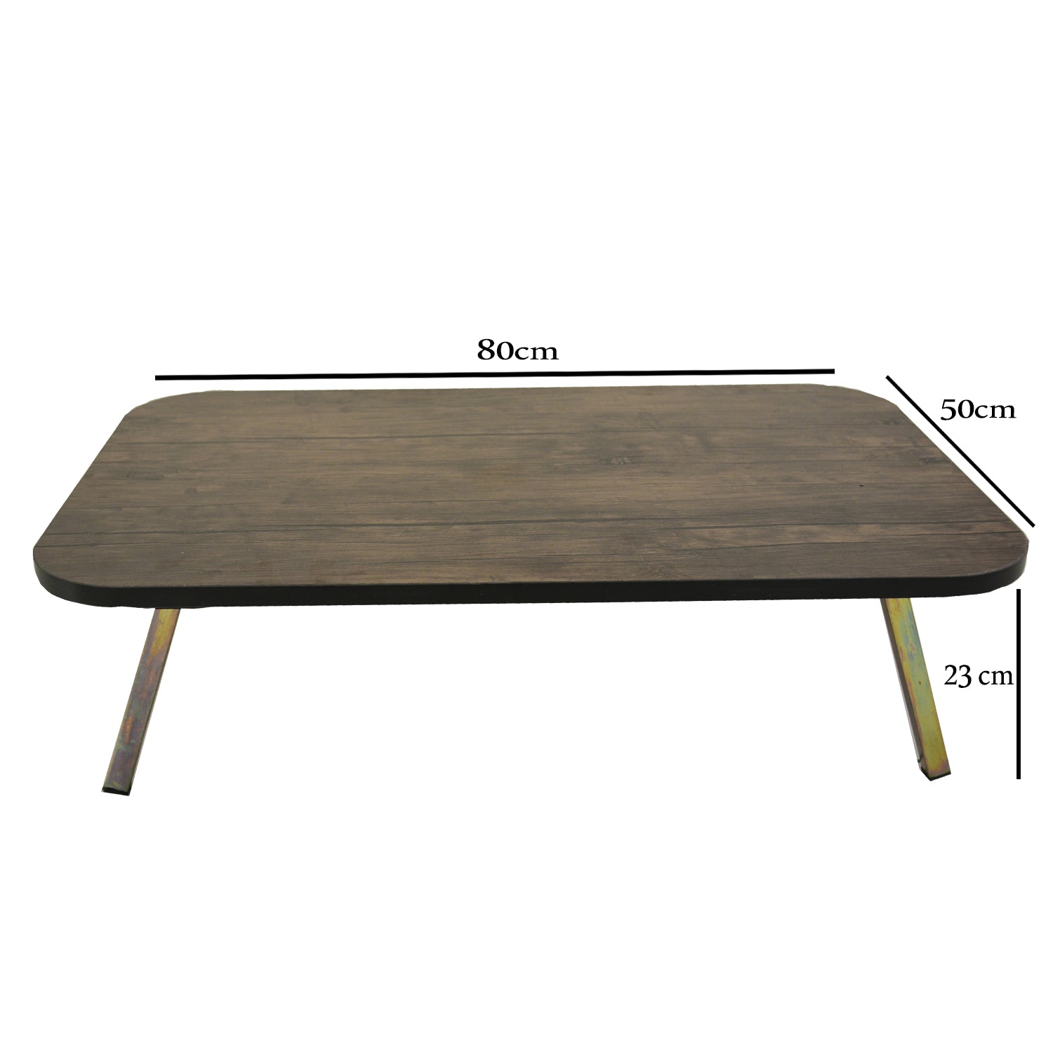 طاولة أرضية خشب مستطيلة قابلة للطي مقاس 50*80 سم