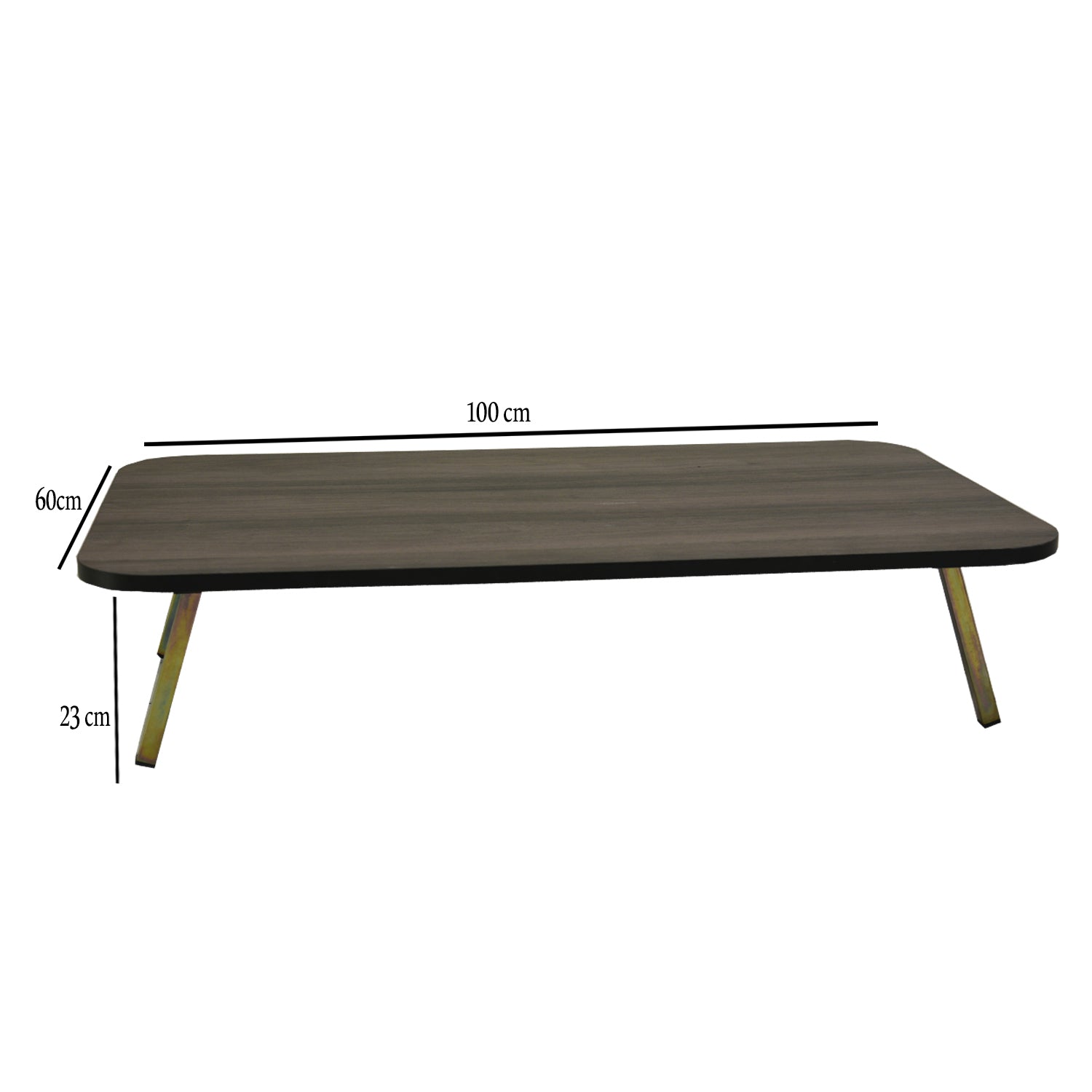 طاولة خشب أرضية مستطيلة قابلة للطي مقاس 60*100 سم