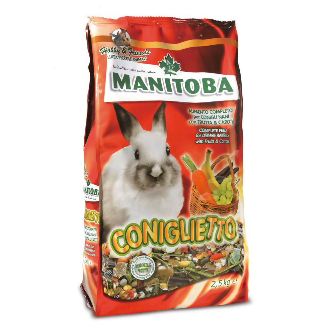 طعام الأرنب من مانيتوبا 2.5كجم