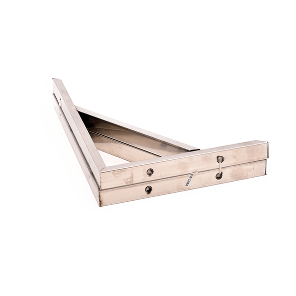 حامل ستانليس ستيل قطعتين 30×25سم - أنية المنزل