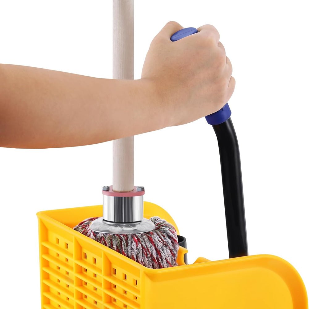 20L Cleaning Trolley with Wheels and Carrying Handle