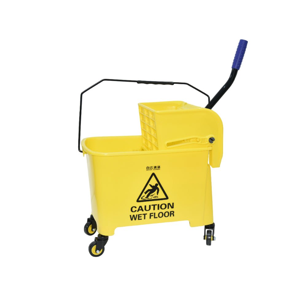 20L Cleaning Trolley with Wheels and Carrying Handle