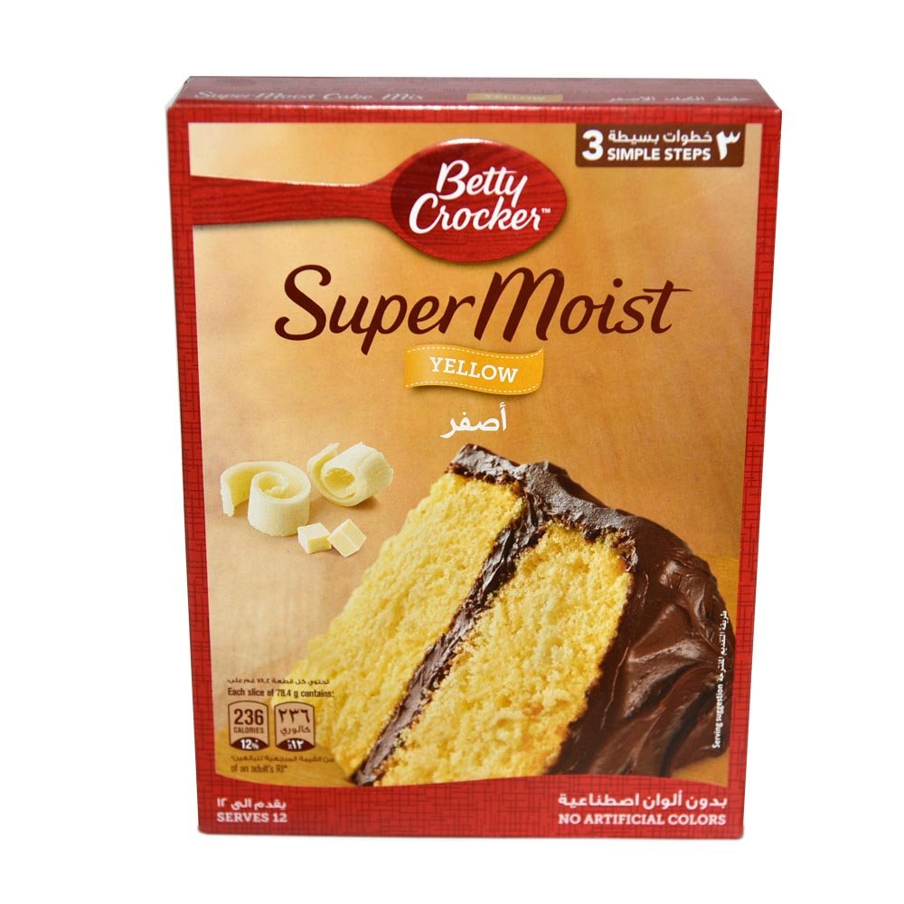 Betty Crocker Yellow Cake Mix 500g