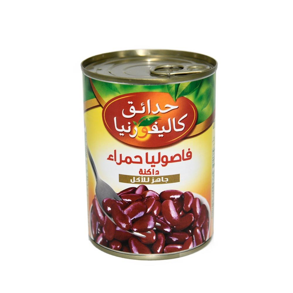 حدائق كاليفورنيا فاصوليا حمراء داكنه 440 غرام