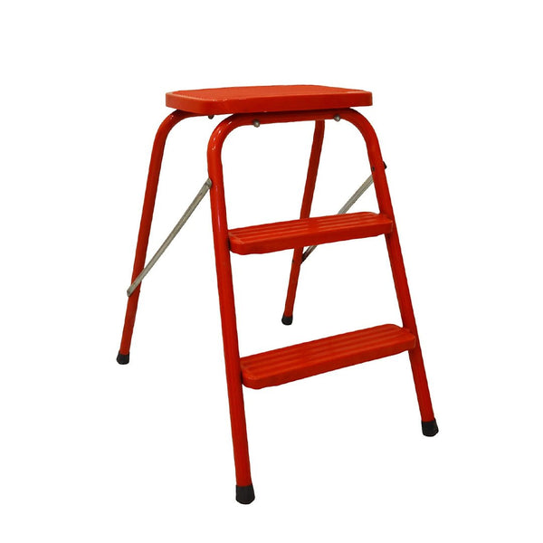 سلم معدني قابل للطي ثلاثي الدرجات