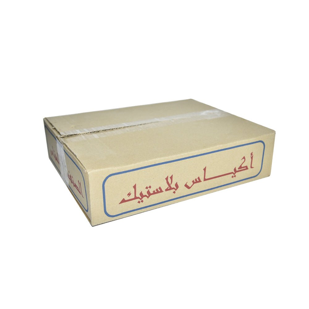 أكياس بلاستيك مقاس لارج بلون أزرق 1.5 كجم