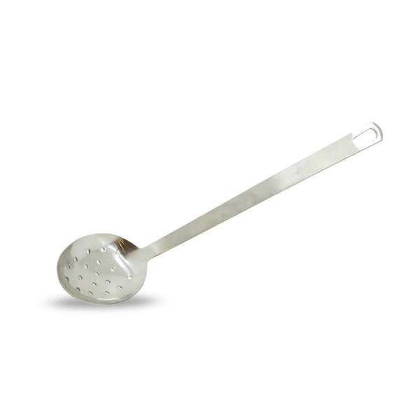 39cm Perforated Steel Serving Spoon