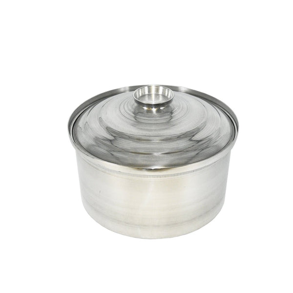 قدر طبخ ألمنيوم غير لاصق مع غطاء مقاس 24 سم