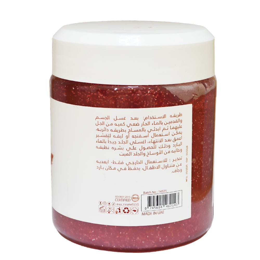 Exa Foot and Body Scrub with Fassi Aker Extract 600ml