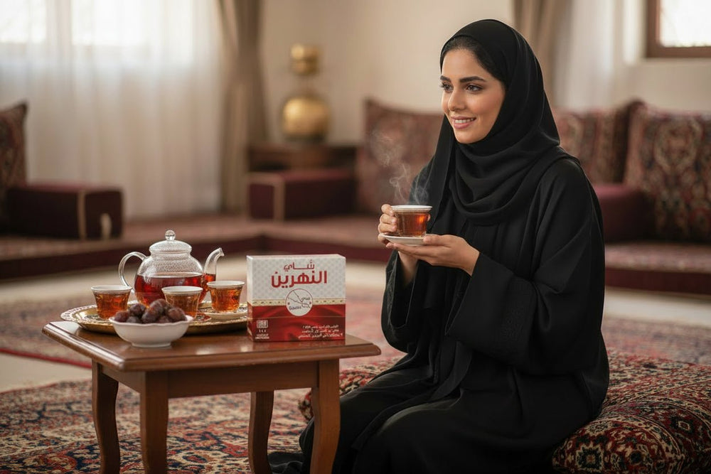 شاي النهرين شاي أسود سيلاني  100 كيس