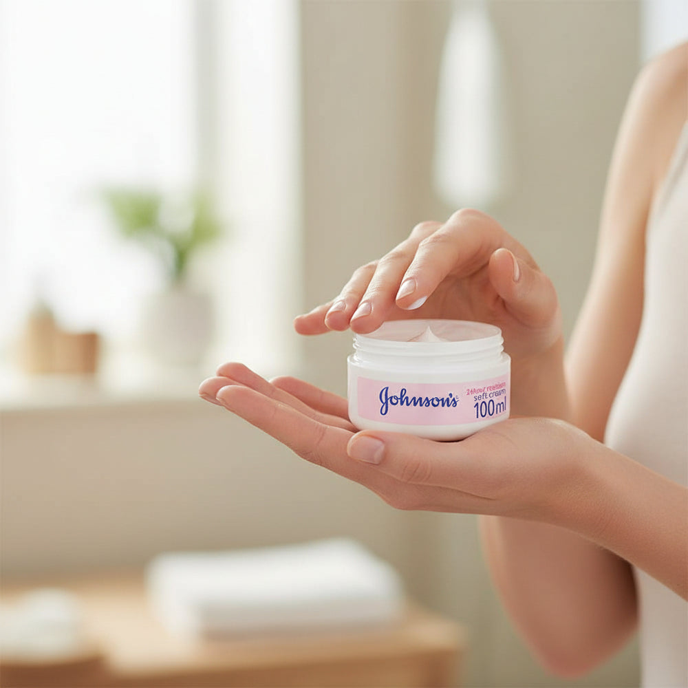 Johnson's Body Cream 24-Hour Moisture 100ml