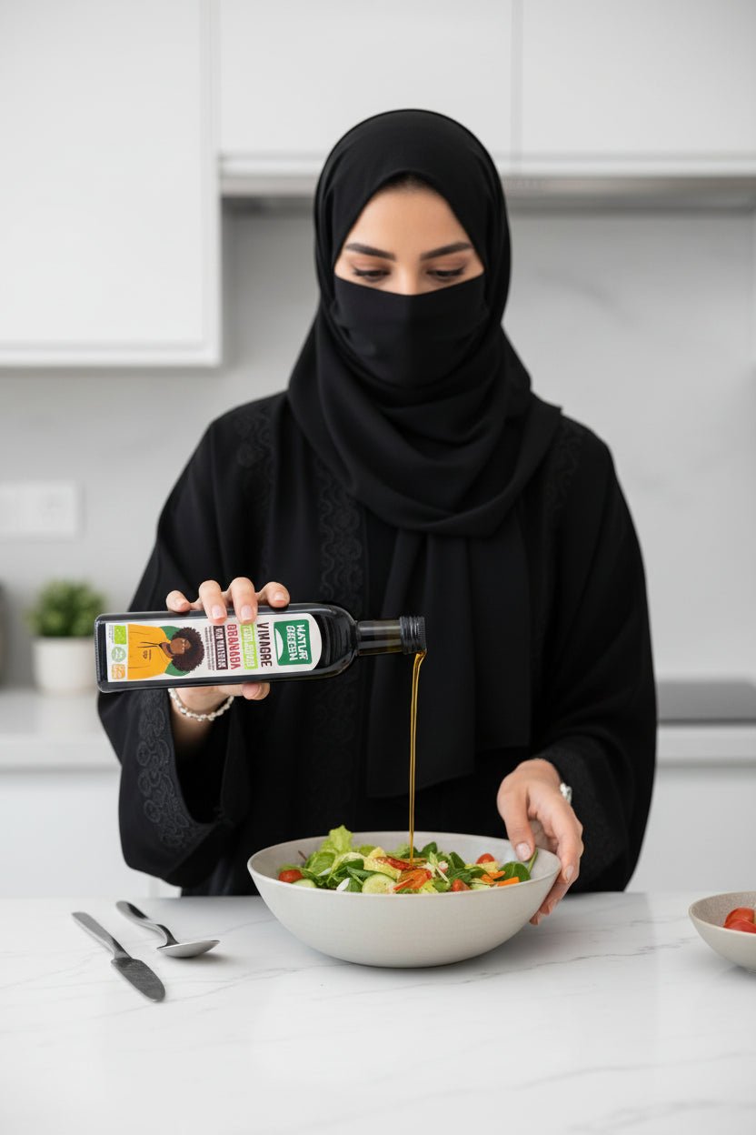 خل الرمان العضوي غير المصفى ناتشر جرين 500 مل