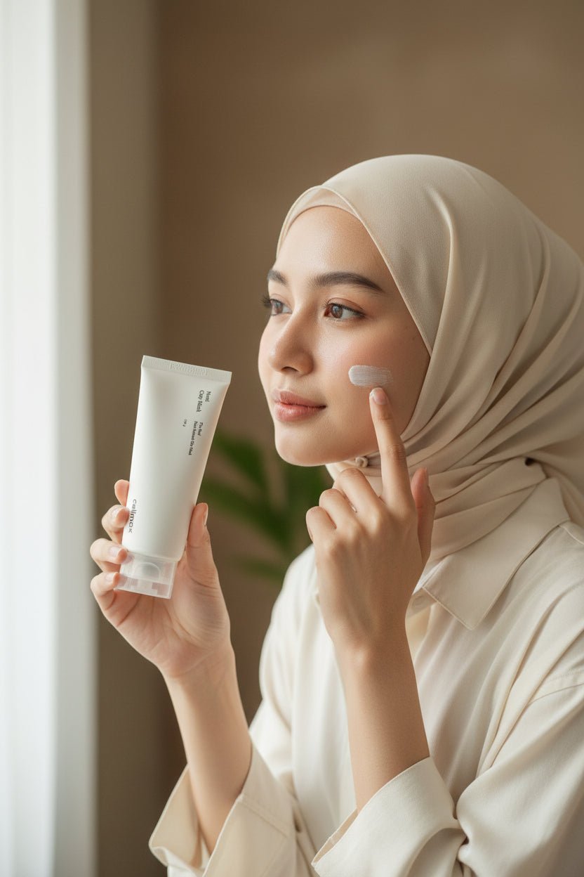 قناع طبيعي لتنقية المسام وإشراقة صحية بخلاصة النوني من Celimax