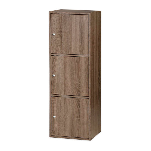 خزانة متعددة الاستخدام صناعة ماليزية من الخشب عالي الجودة 3 رفوف توصيل الدمام فقط