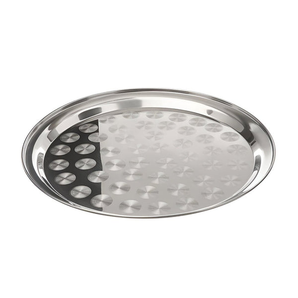 طبق تقديم ستانلس ستيل  41سم