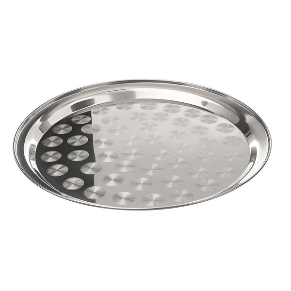 طبق تقديم ستانلس ستيل  45سم