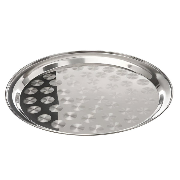 طبق تقديم ستانلس ستيل  51سم