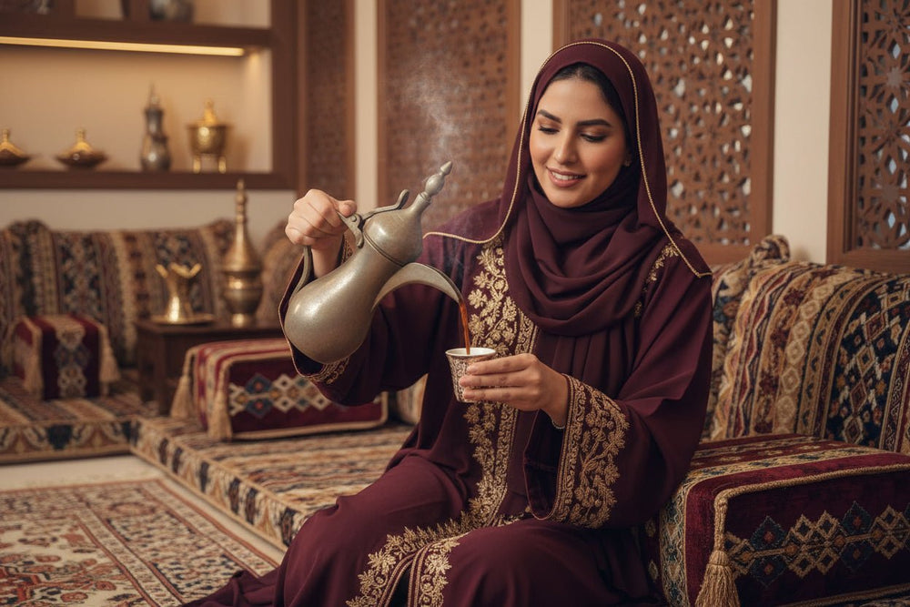 Antique masterpiece Arabic coffee pot