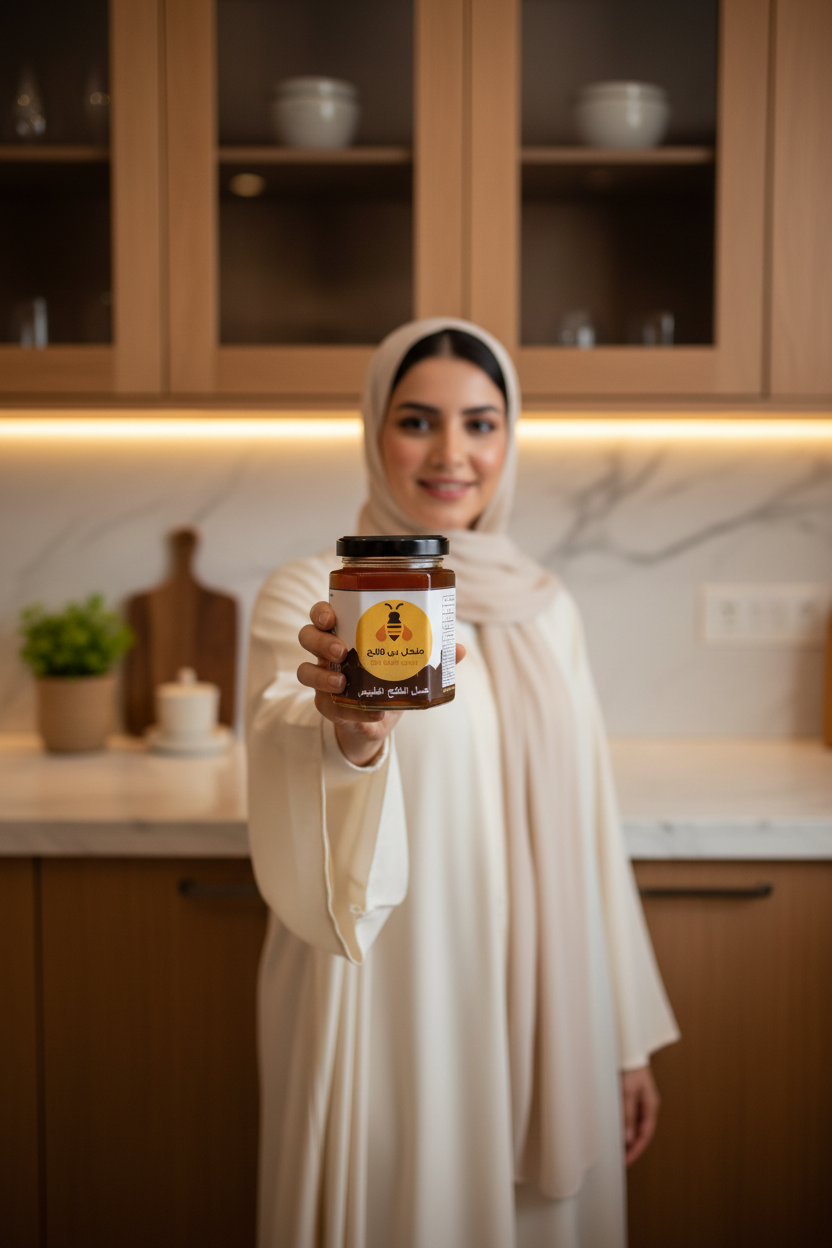 عسل الطلح الطبيعي من مناحل بن فالح 250 جم