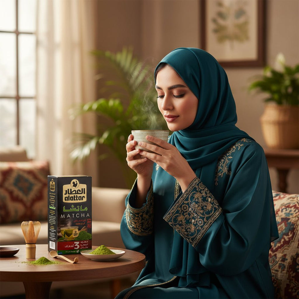 شاي الماتشا الياباني ماركة العطار 30 جم