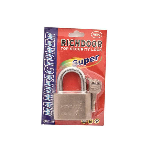 قفل السلامة مع ثلاثة مفاتيح 6 سم - أنية المنزل