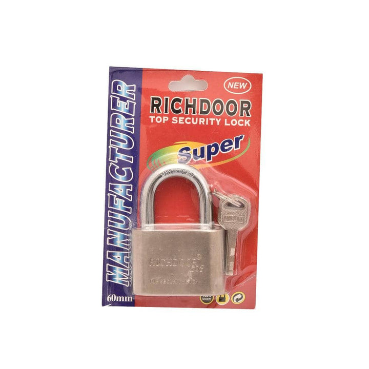 قفل السلامة مع ثلاثة مفاتيح 6 سم - أنية المنزل