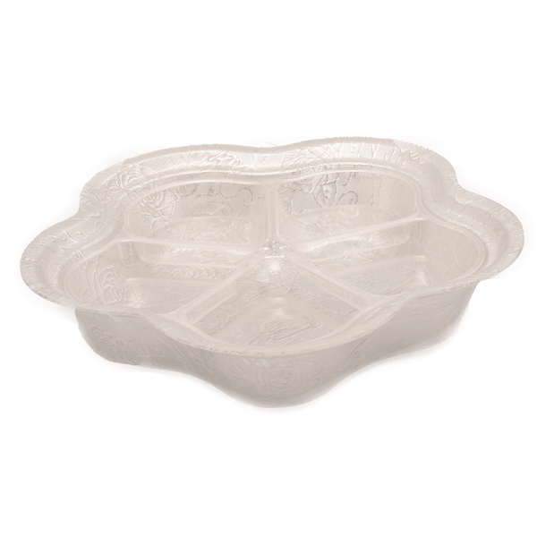 صينية تقديم المكسرات مقسمة 5 اقاسم 34سم - أنية المنزل