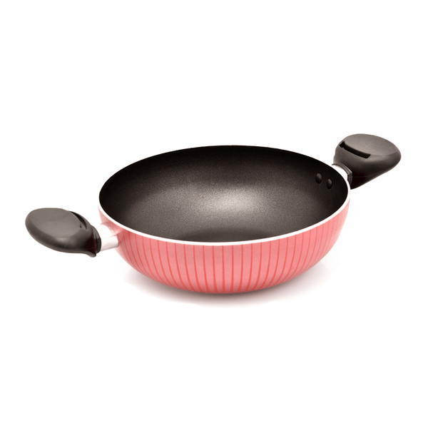 مقلاة عميقة تيفال  غير لاصق بمقبضين عازلين للحرارة 24 سم - أنية المنزل