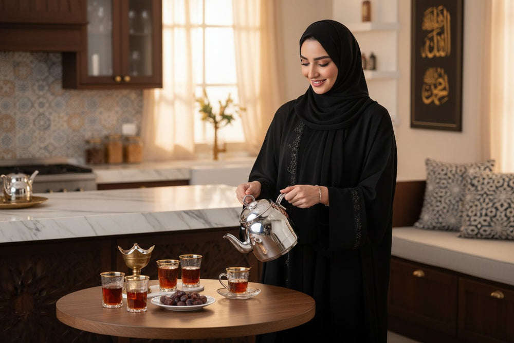 إبريق شاي ستانلس ستيل من مستر كوك  سعة 1 لتر