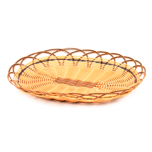 سلة فاكهة بيضاوي 24*31سم - أنية المنزل