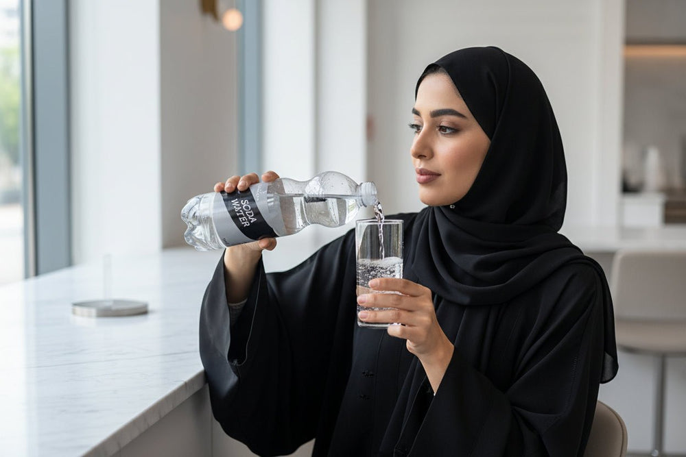 مياه صودا غازية من موريسونز 1 لتر