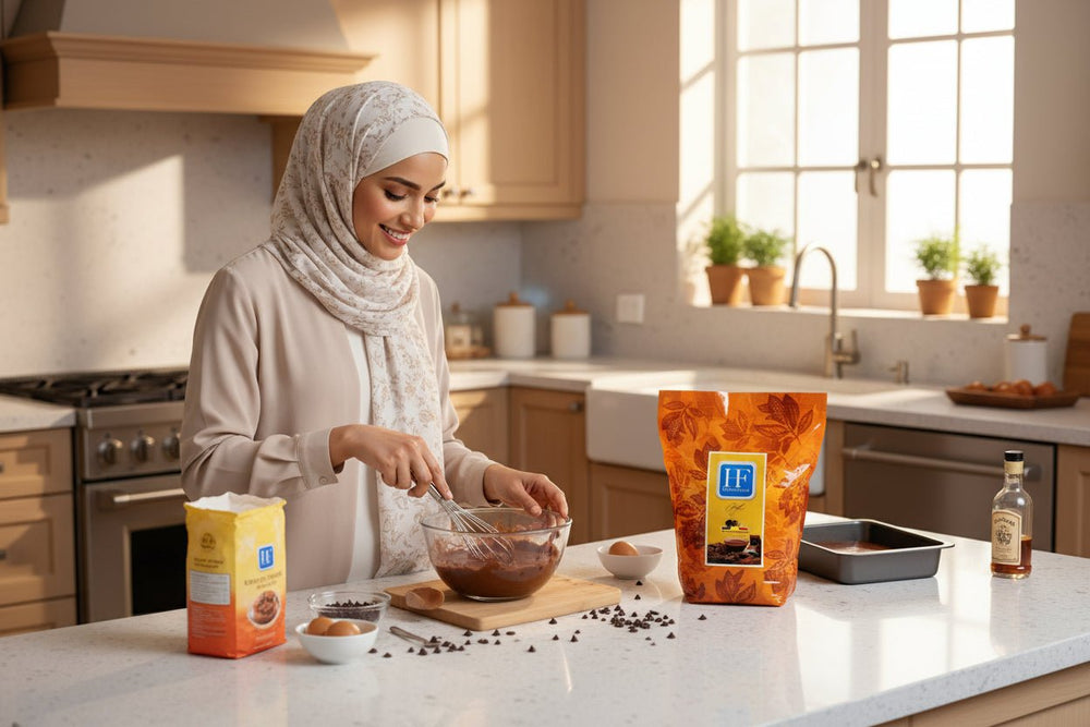 شكولاتة هيركو بالحليب بلجيكية حبيبات 35٪ 5 كجم