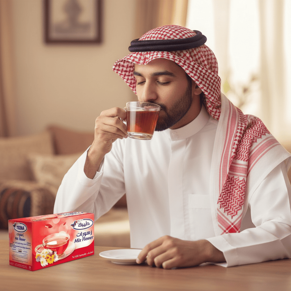 زهورات طيبة مزيج أعشاب طبيعية 100%