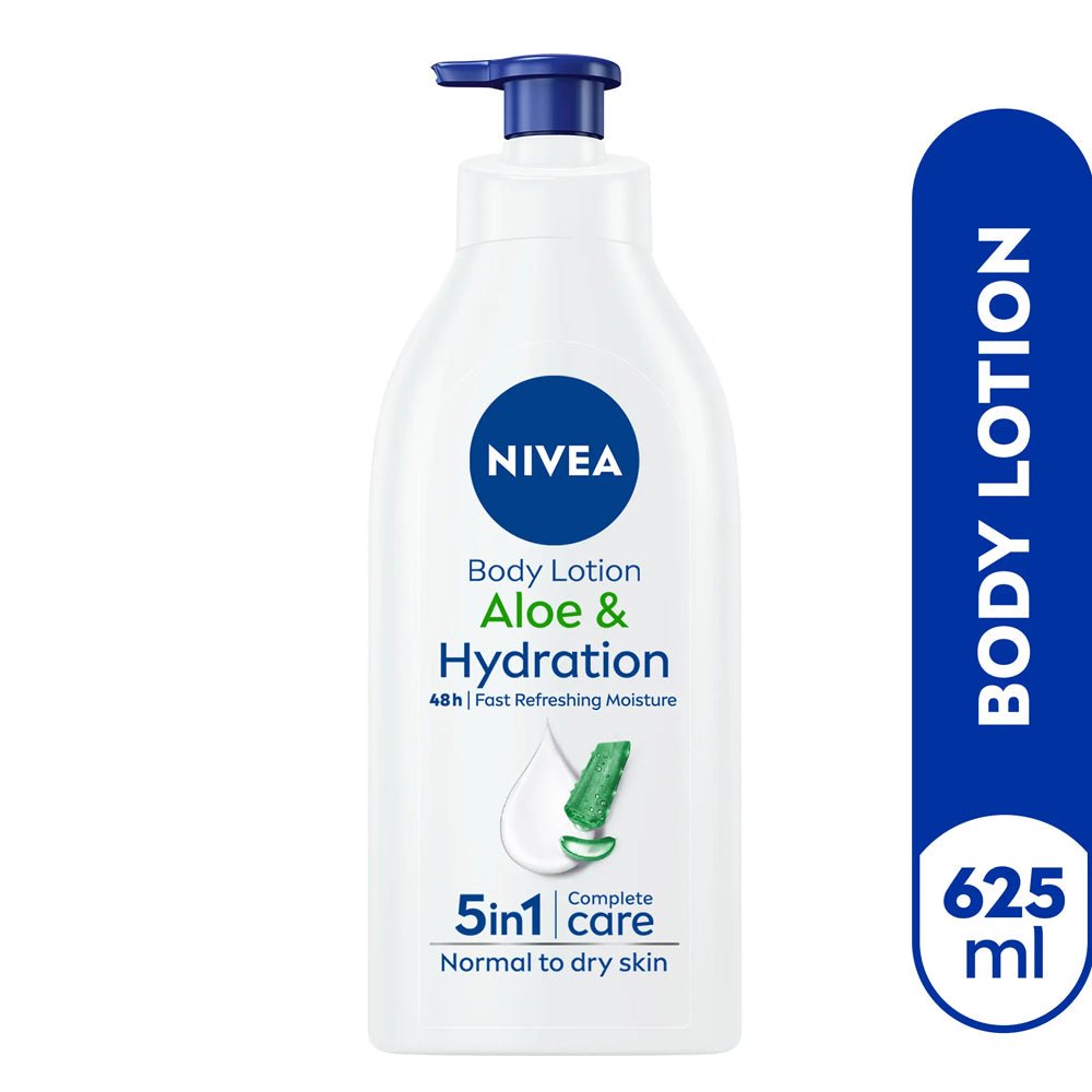 NIVEA Body Lotion for Dry Skin with Aloe Vera Extract 625 ml