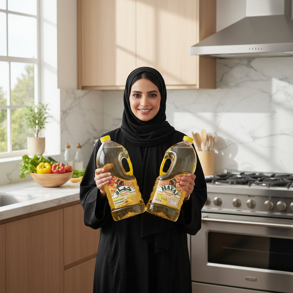 حياة زيت خليط مجموعة 2  حبة 1.5 لتر