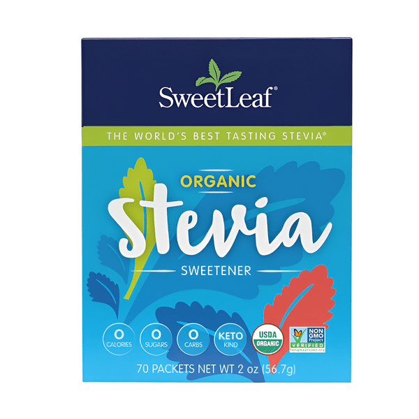 سويت ليف مُحَلي ستيفيا طبيعي، 70 قطعة