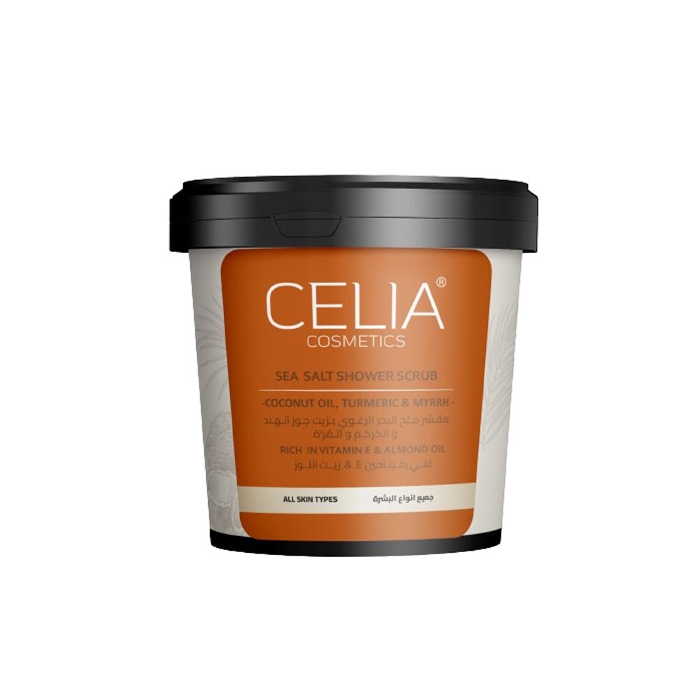 Celia Turmeric, Myrrh &amp; Coconut Body Scrub 600g