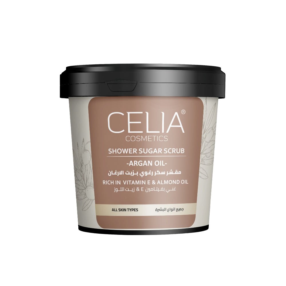 Celia Foaming Sugar Body Scrub with Argan Oil 600g