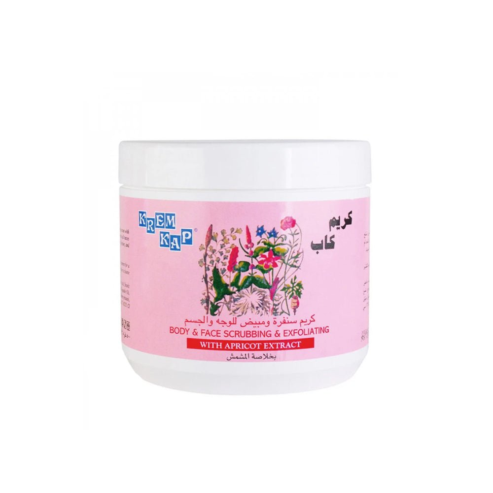 Cream Cap Apricot Face and Body Scrub 500ml