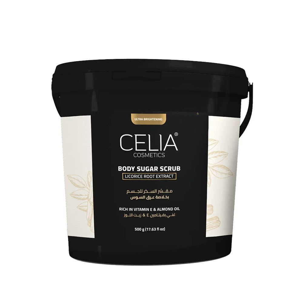 Celia Foaming Sugar Body Scrub with Licorice Extract 600g