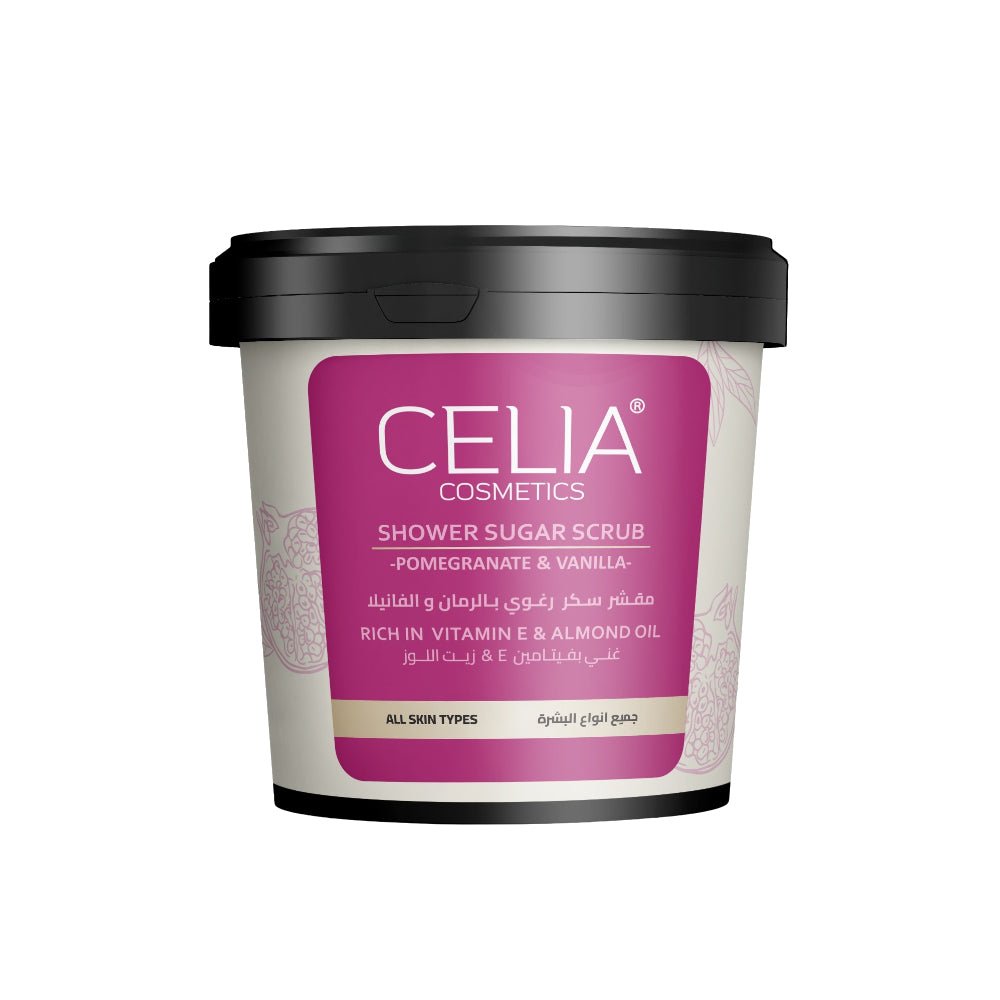 Celia Foaming Sugar Body Scrub Pomegranate &amp; Vanilla 600g