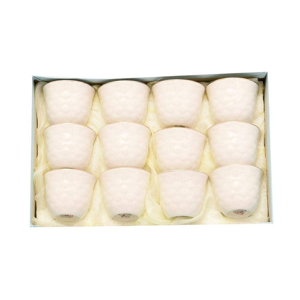 طقم اكواب القهوة صغيرة الحجم سيراميك 12 قطع - أنية المنزل