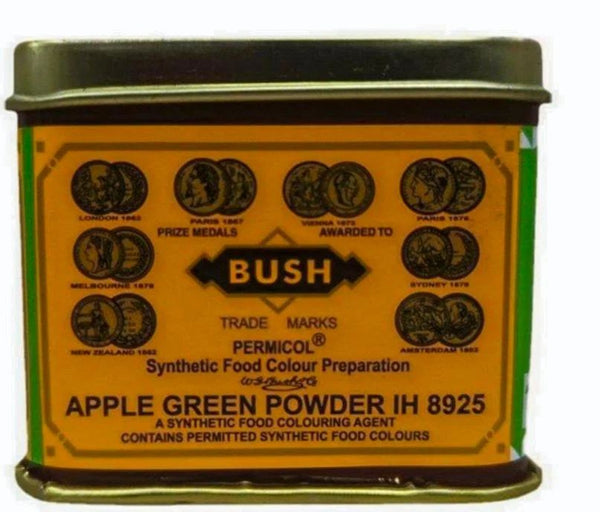 بودرة لون طعام أخضر تفاحي  100 جرام