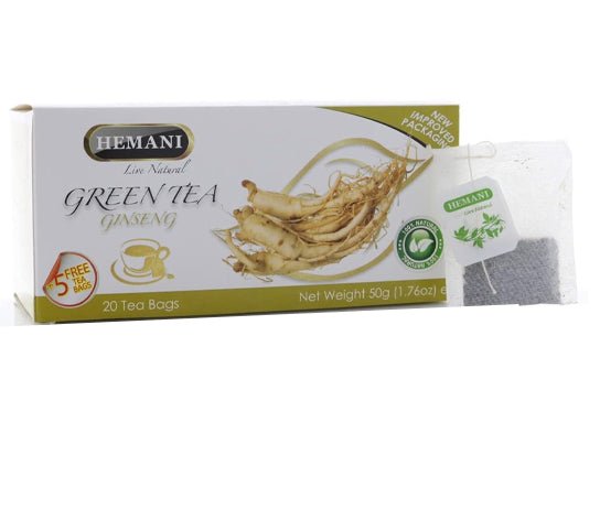 شاي هيماني الأخضر بالجنسنج 20 كيس