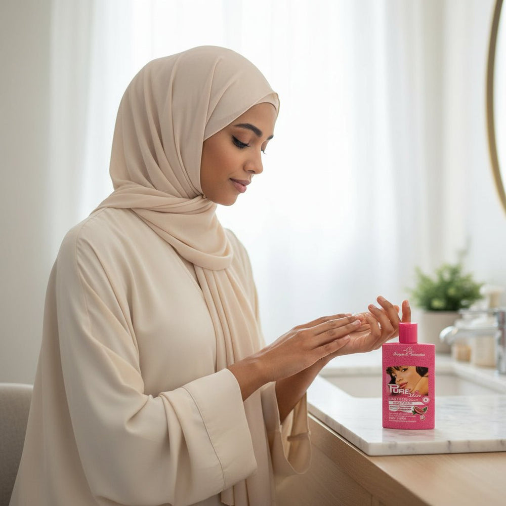 لوشن الجسم المغذي والمفتح بيور سكين من مورغان آند طومسون 275 مل