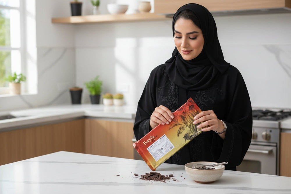 بيرلز شوكولاتة كومباوند بلوك غامق 1 كجم