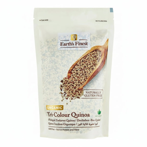 إيرثس فاينست كينوا عضوية ثلاثية الألوان 340 جم – غني بالألياف والبروتين
