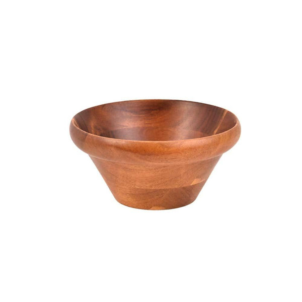 وعاء خشبي مستدير-أنية المنزل