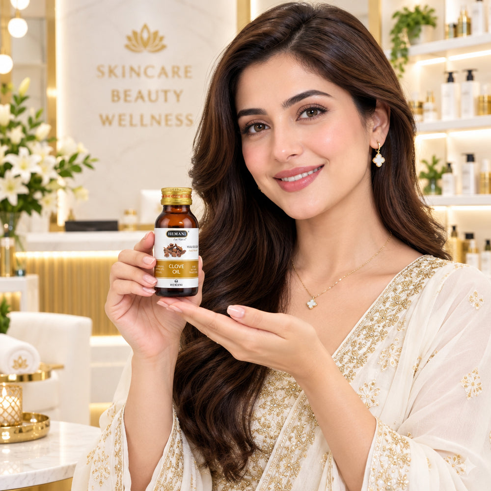Hemani Natural Clove Oil for Skin and Hair 30ml